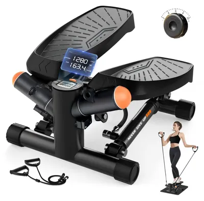 Productafbeelding van Mini stepper - Stairmaster - Hometrainer tot 150 kg - Met LCD-monitor