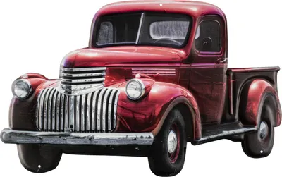 Produktbild von Moritz Blechschild 57 x 36 cm Farm Bauernhof Oldtimer Truck Deko Metallschild Retro Vintage Retro Sprüche lustig