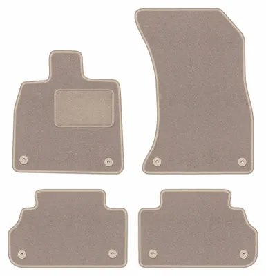 Immagine prodotto di Tappetini in moquette per Audi Q5 II FY / F5 2017- (SUV) – set 4 pezzi, beige, su misura – Wielganizator LUX