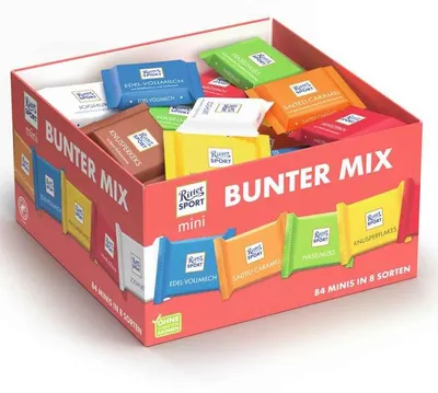 Produktbild von Ritter Sport mini Bunter Mix 84er