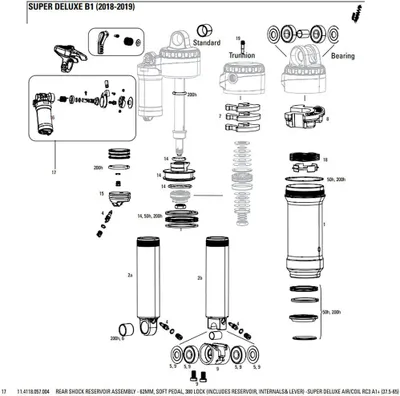 Obrázek produktu pro RockShox Behaelter Super Deluxe Rc3 68 mm 67,5-75