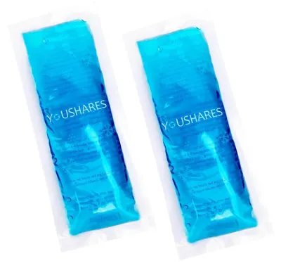 Immagine prodotto di Impacchi refrigeranti per borsa termica per insulina, confezione da 2 pezzi, dimensioni 15 x 6,5 x 0,7 cm, riutilizzabili