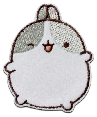 Produktbild von Mono-Quick Molang Pinco - Aufnäher, Bügelbild, Aufbügler, Applikationen, Patches, Flicken, zum aufbügeln, Größe: 7,7 x 6,5 cm