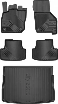 Obrázek produktu pro SET 77 rohože a rohože VW Golf 8 hatchback od roku 2019-