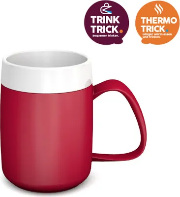 Produktbild von Thermobecher rot Trink-Trick, 160 ml - Ornamin
