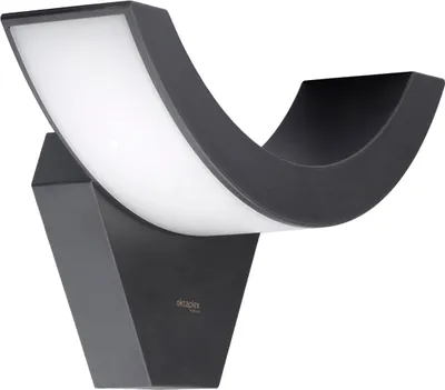 Produktbild von oktaplex LED Außenleuchte Wandleuchte Lima mit Bewegungsmelder anthrazit IP54 230V 3000K warmweiß B 0.155m H 0.1m