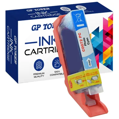 Obrázek produktu pro Náplně do tiskáren kompatibilní s Canon Pixma Pro-10 Pro-10S PGI-72 - Photo Cyan