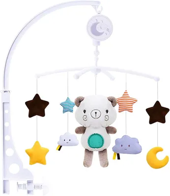 Obrázek produktu pro Hudební a interaktivní hračka pro kočárek a postýlku