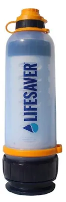 Immagine prodotto di Borraccia filtrante (750 ml), filtro che rimuove il 99,9999% dei batteri, fino a 6.000 litri