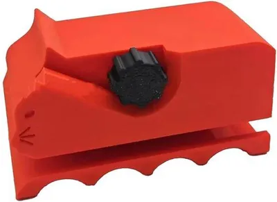 Produktbild von Kartonenschnitzer für Katzenkrabben, DIY-Kartonenschnitzer, roter Kartonenschnitzer für Katzenkrabben, ideal für Basteln und Haustierbedarf