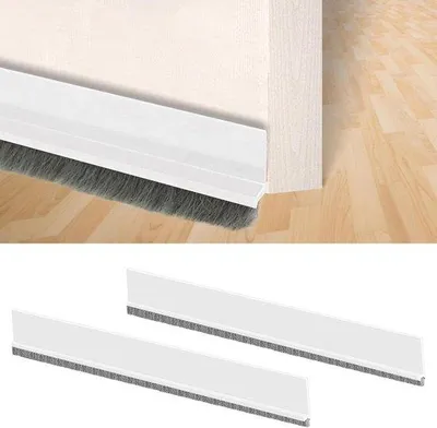 Zdjęcie produktu dla Biała samoprzylepna taśma uszczelniająca do drzwi, 5 x 100 cm