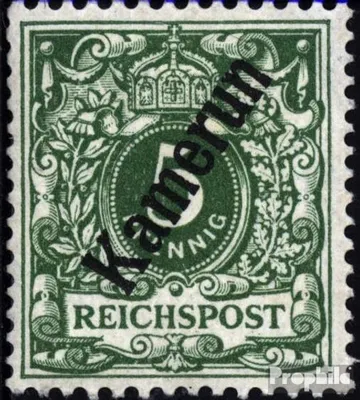 Produktbild von Briefmarken Kamerun (Dt. Kolonie) 1897 Mi 2 mit Falz Aufdruckausgabe