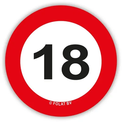 Produktbild von Konfetti Verkehrsschild #18 | 21 g