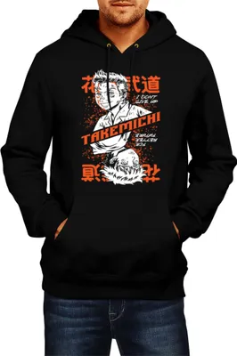 Produktbild von Herren Kapuzenpullover Japan Anime Manga Tokyo Anime Revengers Takemechi, Man M / Schwarz