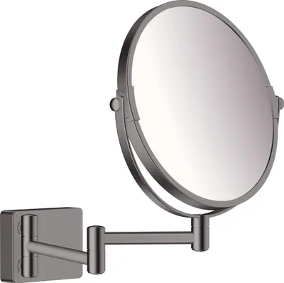 Produktbild von Hansgrohe Rasierspiegel AddStoris Brushed Black Chrome, 41791340