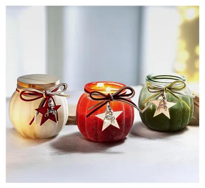 Produktbild von 3er-Set Duftkerzen »Weihnachtszauber«