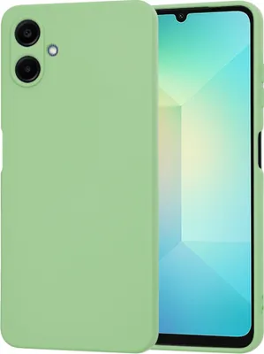 Produktbild von Techsuit Soft Flex Silikon Back Cover Hülle für Samsung Galaxy A06 - Mintgrün
