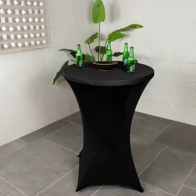 Produktbild von Giga Meubel Stehtischrock Mike - Schwarz Polyester - 80cm