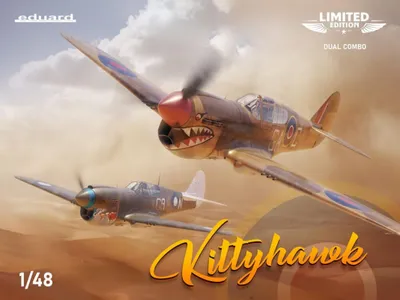 Produktbild von Eduard Plastic Kits 11187 - 1:48 KITTYHAWK DUAL COMBO - Neu