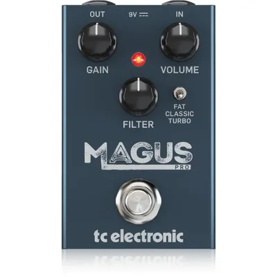 Produktbild von TC Electronic MAGUS PRO Classic Pedal de distortion de high gain with coarse midrange, control de filter de treble de treble and 3 modes de clipping
