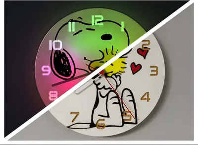 Produktbild von Snoopy Love Edition - Zestaw Deluxe Ø 245 mm (w tym pudełko upominkowe i podstawka stołowa)