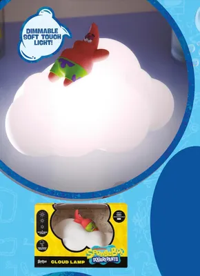Zdjęcie produktu dla Sponge Bob - Patrick - Dekoracyjna Chmura Świetlna - 15 Cm
