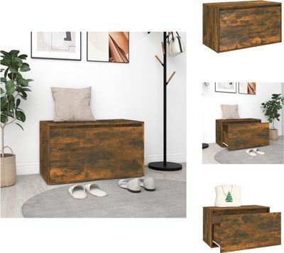 vidaXL Lavica do predsiene 80x40x45 cm, materiál na báze dreva - Komoda a lavice do predsiene