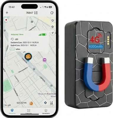 Zdjęcie produktu dla LOKALIZATOR GPS 4G PODSŁUCH MAGNES 4Connect G50M 6000mAh iP67 DO 42 dni