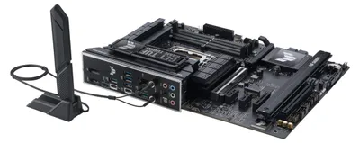 Produktbild von ASUS TUF GAMING Z890-PLUS WIFI, Intel, LGA 1851 (Socket V1), Intel Core Ultra (Series 2), DDR5-SDRAM, 192 GB, DIMM