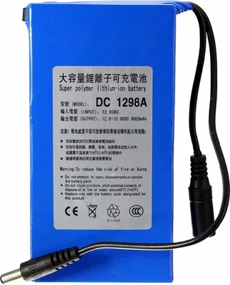 Produktbild von DC12V Lithium-Batterie 9800mAh Batterie Polymer-Akku für Lichtinstrument LED-Licht CCTV-Kamera