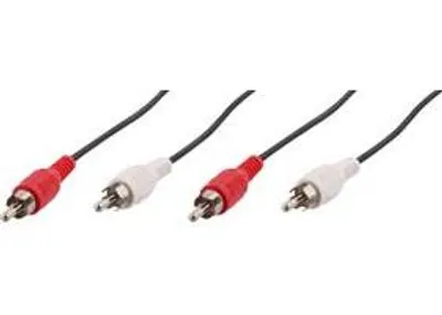 Immagine prodotto di TNB RCARCA3 - Cavo 2 RCA M/2 RCA M 3 m - nero