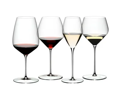Immagine prodotto di Riedel Veloce Verkostungsset, 4-tlg., Weinglas, Rotweinglas, Weißweinglas, Champagner Glas, 5330/47