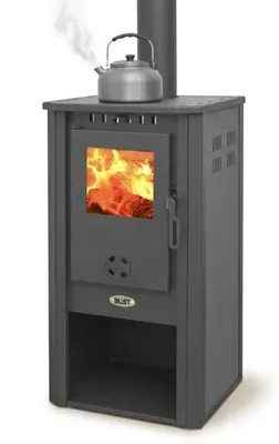 Produktbild von Kaminofen Atene S 4.0 grau mit 7,5 kW