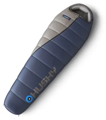 Imagen del producto de Husky - Saco de dormir "Mummyslaapzak" Ember 2024, -15°C, 220 cm, azul con gris