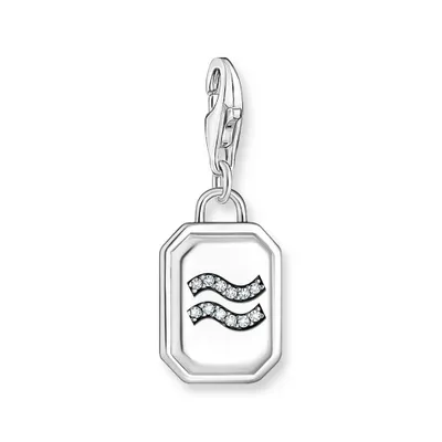 Image de Charm pendentif de Thomas Sabo signe du zodiaque Verseau, argent 925
