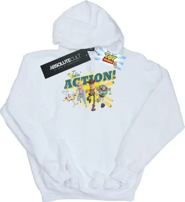 Produktbild von Disney - "Toy Story 4 Takin' Action" Kapuzenpullover für Herren BI19682 (S) (Weiß)