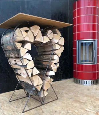 Produktbild von Holzherz, Holztisch, Kaminholzregal
