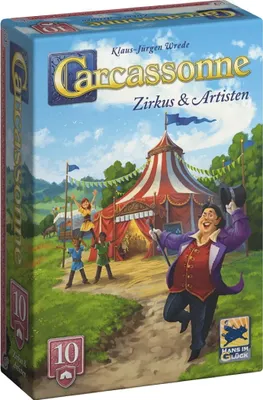 Obrázek produktu pro Hans im Glück Carcassonne 10. rozšíření Cirkus a umělci HIGD0140