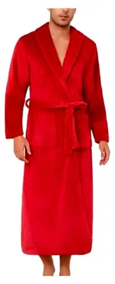 Produktbild von Flauschiger Herrenbademantel aus Fleece