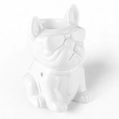 Image de Diffuseur de parfum en céramique "Boubou" blanc - Créez une ambiance parfumée - Artisanat de mode