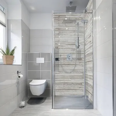 Obrázok produktu pre Samolepiaca PVC tapeta do kúpeľne mySPOTTI fresh Wood Planks 100x255 cm