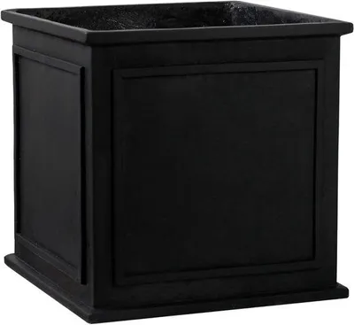 Produktbild von Großer quadratischer Pflanztopf 40x40 cm schwarz