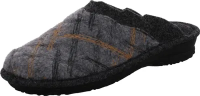 Produktbild von Rohde Damen Pantoffeln Hausschuhe Emden 2250, Größe:41 EU, Farbe:Grau