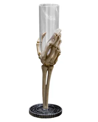 Produktbild von Sektkelch Skeletthand Klar