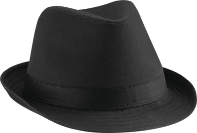 Obrázok produktu pre Beechfield - Fedora klobúk pre mužov/dámy uni PC7059 (S-M) (Black)