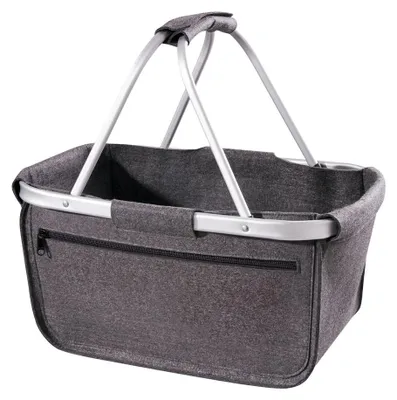 Produktbild von Halfar - Einkaufskorb, Filz LT3549 (45 cm x 25 cm x 25 cm) (Anthrazit)