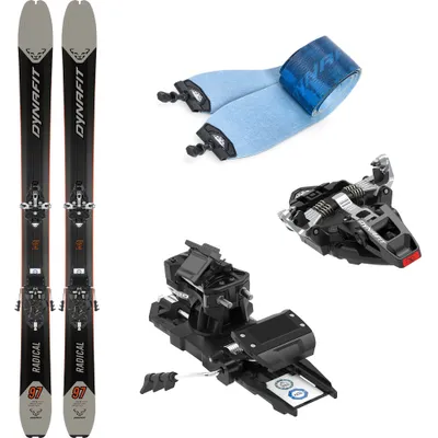 Produktbild von DYNAFIT Radical 88 Skiset mit Bindung und Speedskin-Gürteln 177 cm