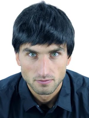 Produktbild von WIG ME UP Herrenperücke Schwarz Kurz K-006-1B