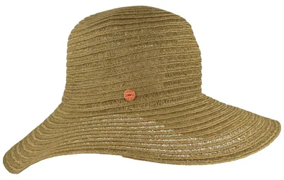 Produktbild von Mayser rollbarer luftiger Borten-Schlapphut Janell aus Hanf, braun, Gr. M