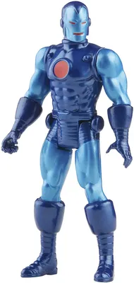 Produktbild von Marvel Legends 3,75 Retro Wave Actionfigur: Stealth Iron Man